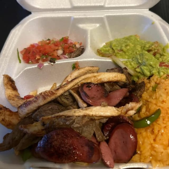 Fajitas Plate.