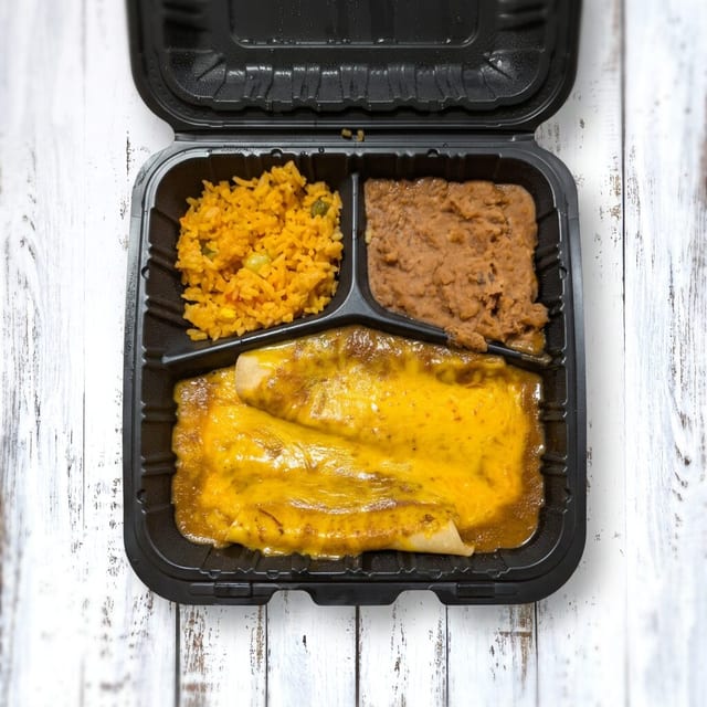 Enchilada Plate.